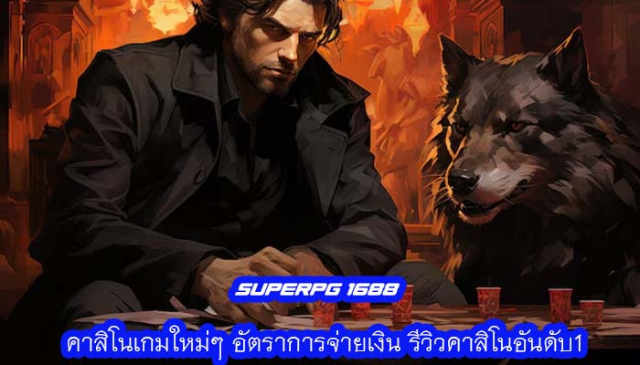 คาสิโนเกมใหม่ๆ อัตราการจ่ายเงิน รีวิวคาสิโนอันดับ1