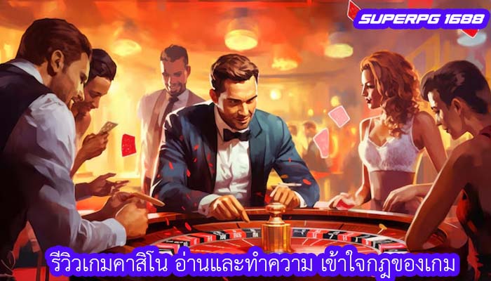 รีวิวเกมคาสิโน อ่านและทำความ เข้าใจกฎของเกม