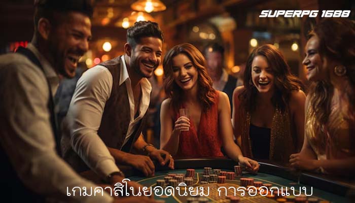 เกมคาสิโนยอดนิยม การออกแบบ