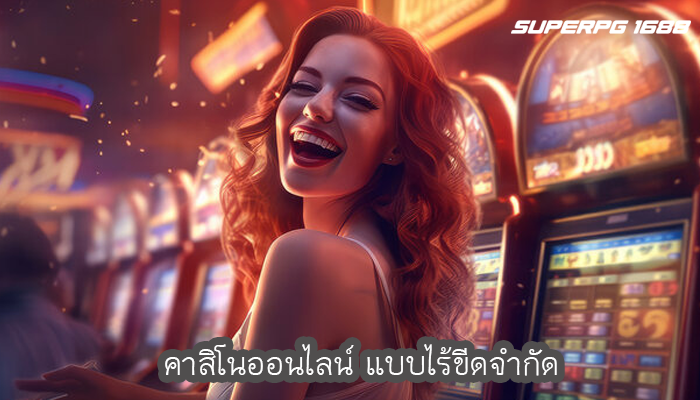 คาสิโนออนไลน์ แบบไร้ขีดจำกัด