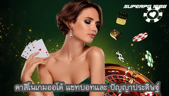 คาสิโนเกมออโต้ แชทบอทและ ปัญญาประดิษฐ์