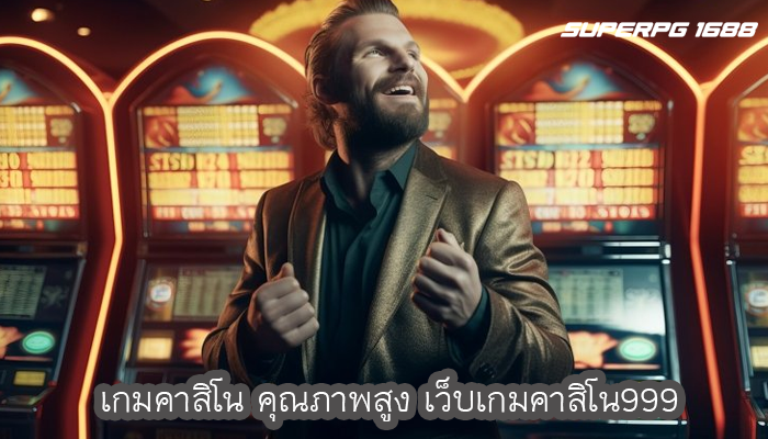 เกมคาสิโน คุณภาพสูง เว็บเกมคาสิโน999 