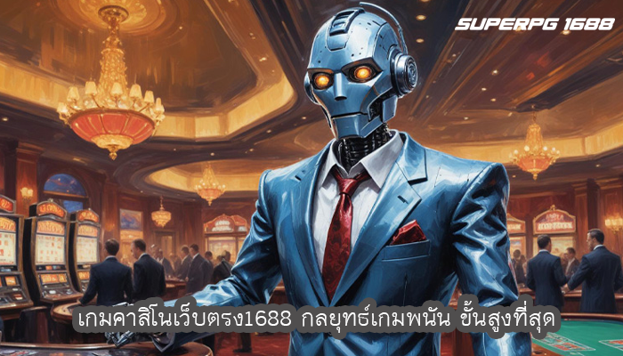 เกมคาสิโนเว็บตรง1688 กลยุทธ์เกมพนัน ขั้นสูงที่สุด