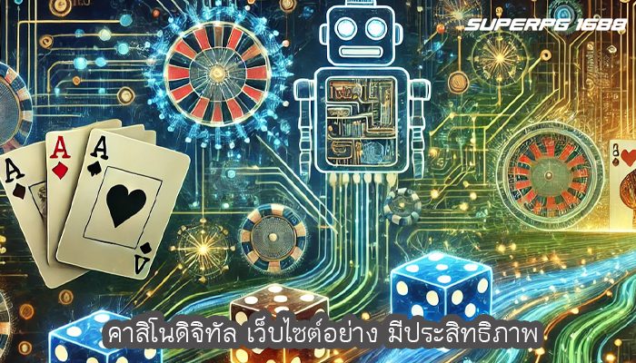 คาสิโนดิจิทัล เว็บไซต์อย่าง มีประสิทธิภาพ