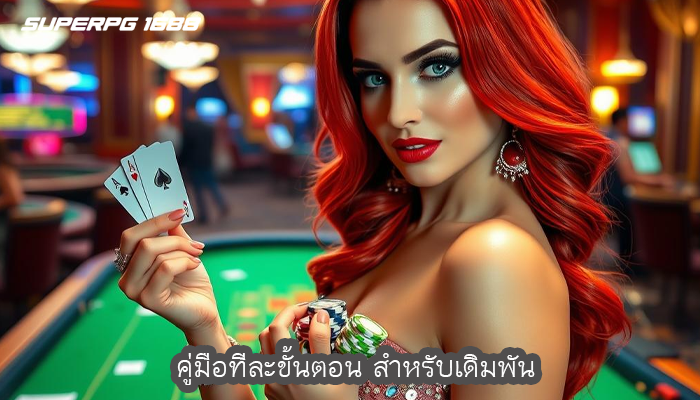 คู่มือทีละขั้นตอน สำหรับเดิมพัน