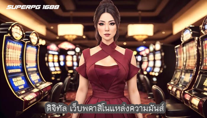 ดิจิทัล เว็บพคาสิโนแหล่งความมันส์