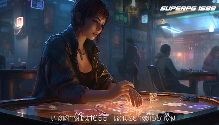 เกมคาสิโน1688 เล่นอย่างมืออาชีพ