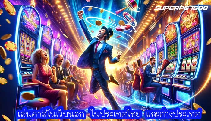 เล่นคาสิโนเว็บนอก ในประเทศไทย และต่างประเทศ