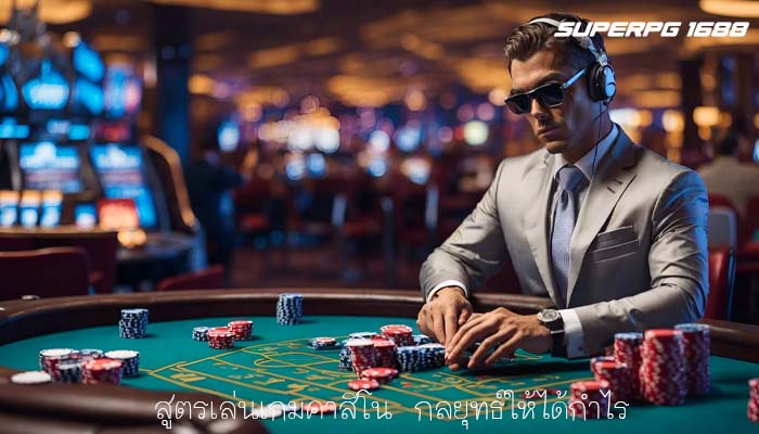 สูตรเล่นเกมคาสิโน กลยุทธ์ให้ได้กำไร